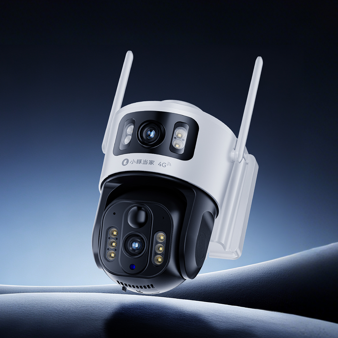 小豚当家太阳能摄像头 4G双摄免流款